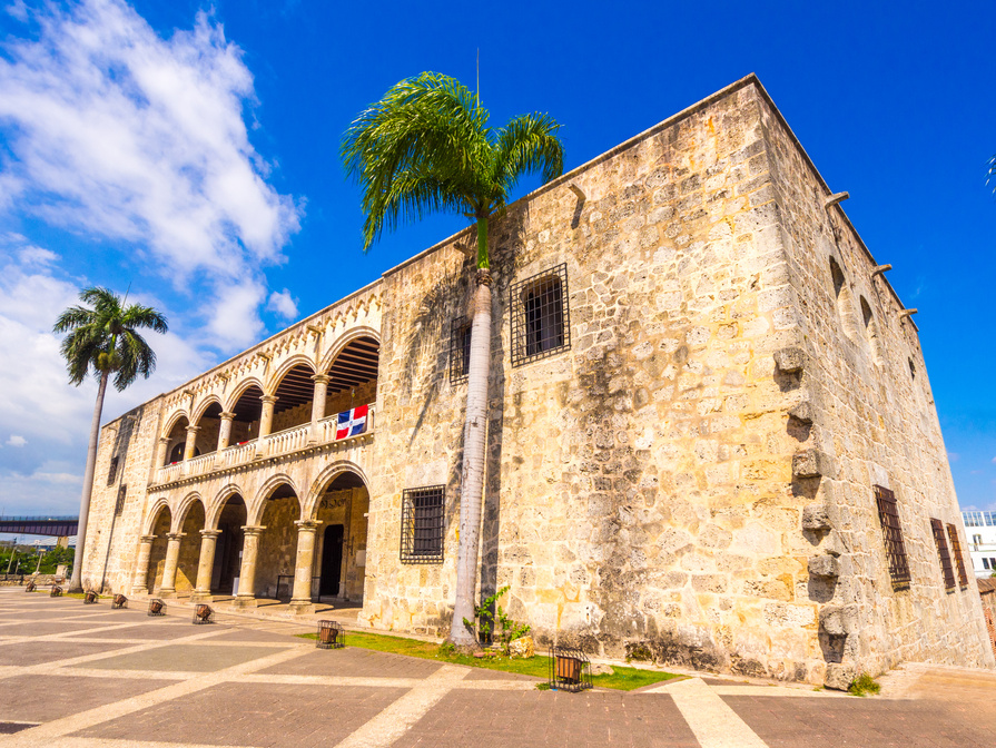 Alcazar de Colon in Santo Domingo, Dominican Republic